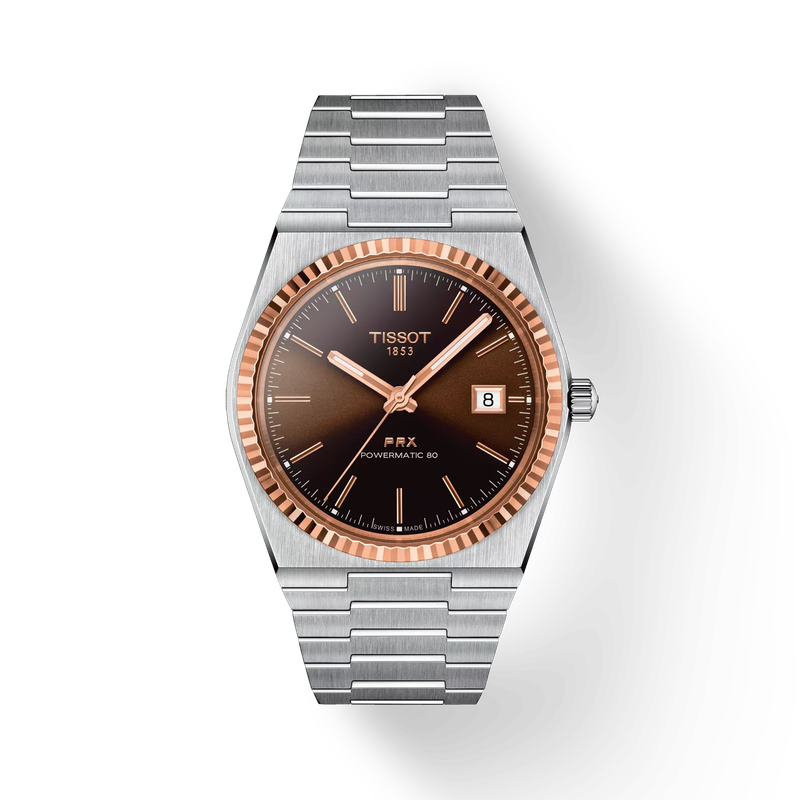 【美品】大手百貨店購入★TISSOT PRX 40MM Powermatic80 Tissot PRX Powermatic 80 40mm Mens Watch T1374071105100 | Mayors