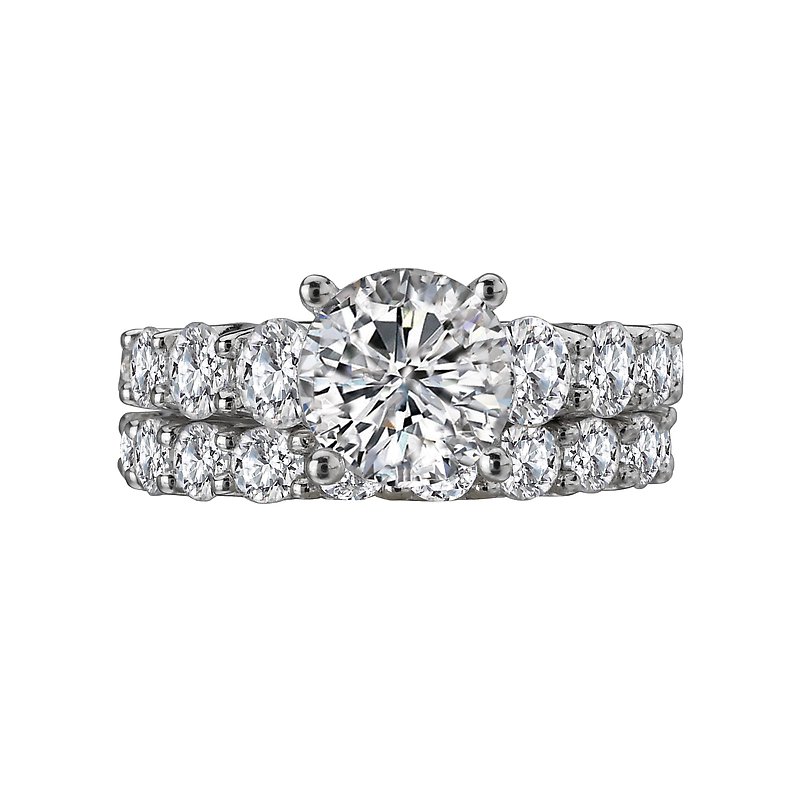 Romance Classic SemiMount Diamond Ring 117847RD200K KIM International