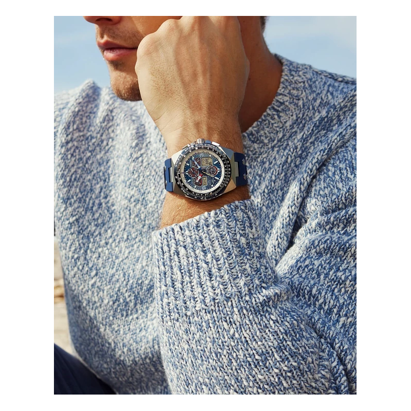 Citizen Canada MEN ECO WR200 SS STRA BLUE JY8156-00L - L & A Goldsmith