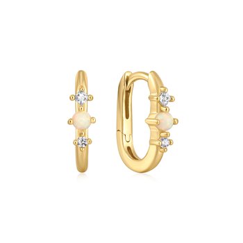 ANIA HAIE Double Sparkle Barbell Single Earring E035-07H