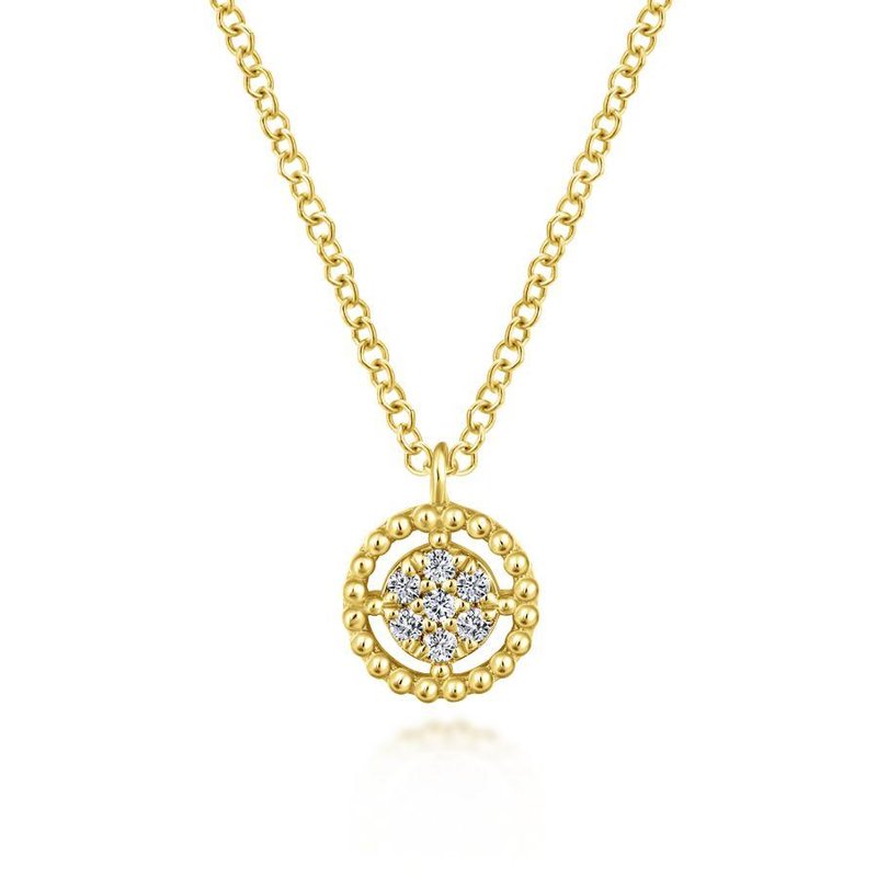 Fashion Bestsellers by Gabriel 14K Yellow Gold Beaded Round