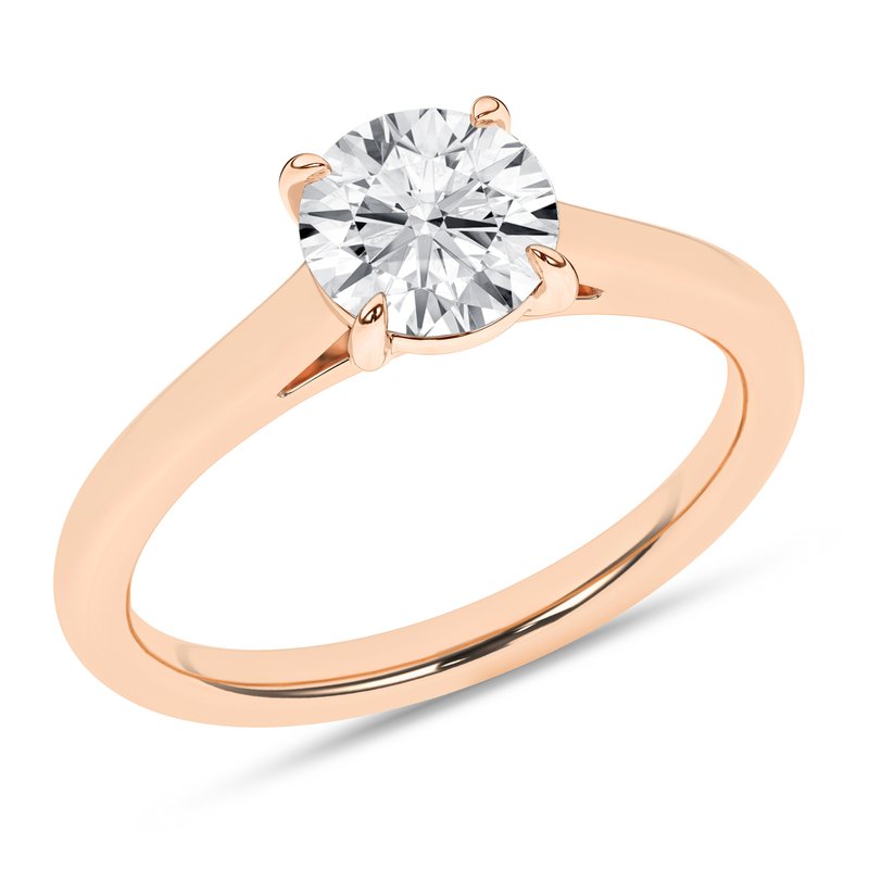 Revelation Solitaire Ring (Round) LRS04138 - Ramsey Fritz Jewels Revelation Solitaire Ring (Round) LRS04138 - Ramsey Fritz Jewels