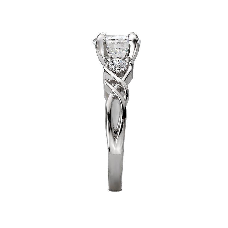 最新情報 Romance 3 119140-OV100K Ring Diamond Semi-Mount Stone アクセサリー