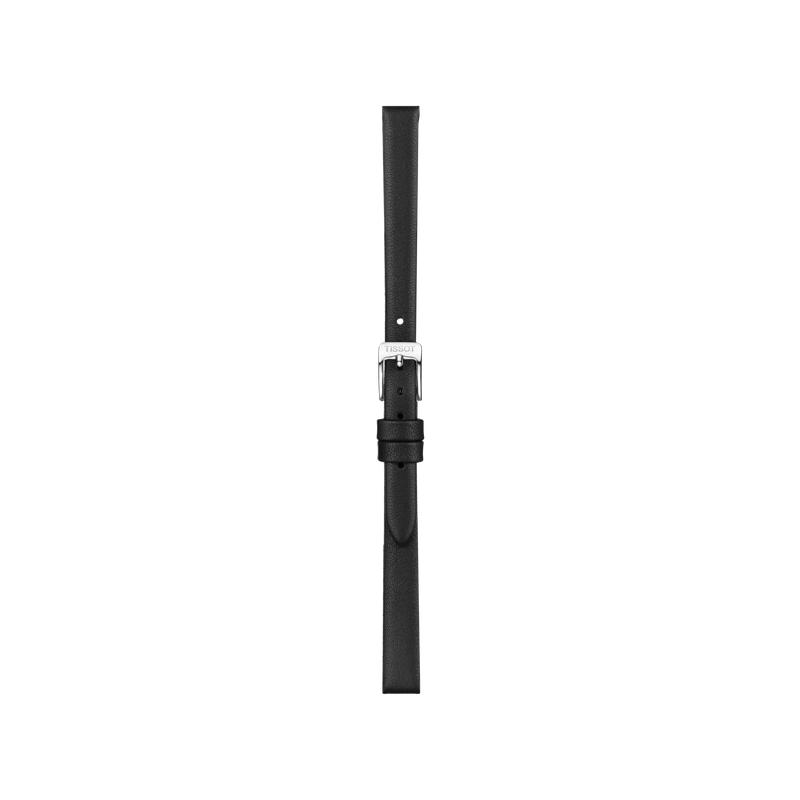 thumbnail image 2 of Tissot 9mm Black Leather Watch Strap - Replacement Band For Tissot Watches 2 of 10
