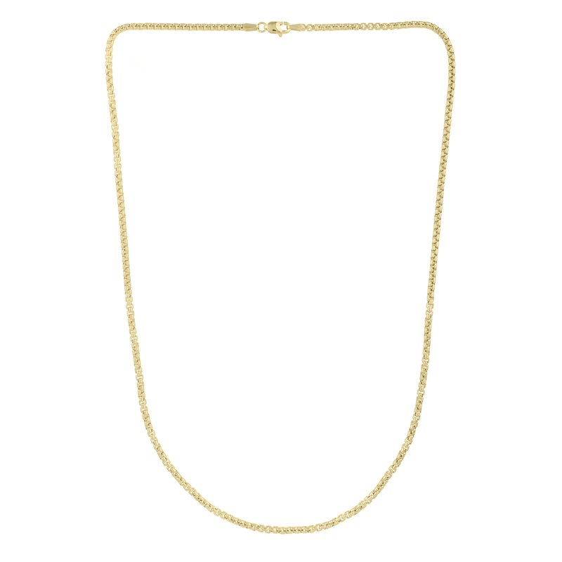 Royal Chain Royal Chain 14K Gold 2.5mm Solid Round Box Chain SRBX130-18 - Windy ...