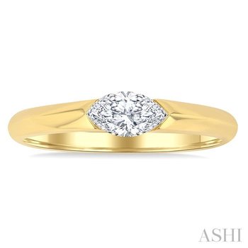 Marquise Shape East-West Diamond Ring 366F5OHFGYG-MQ