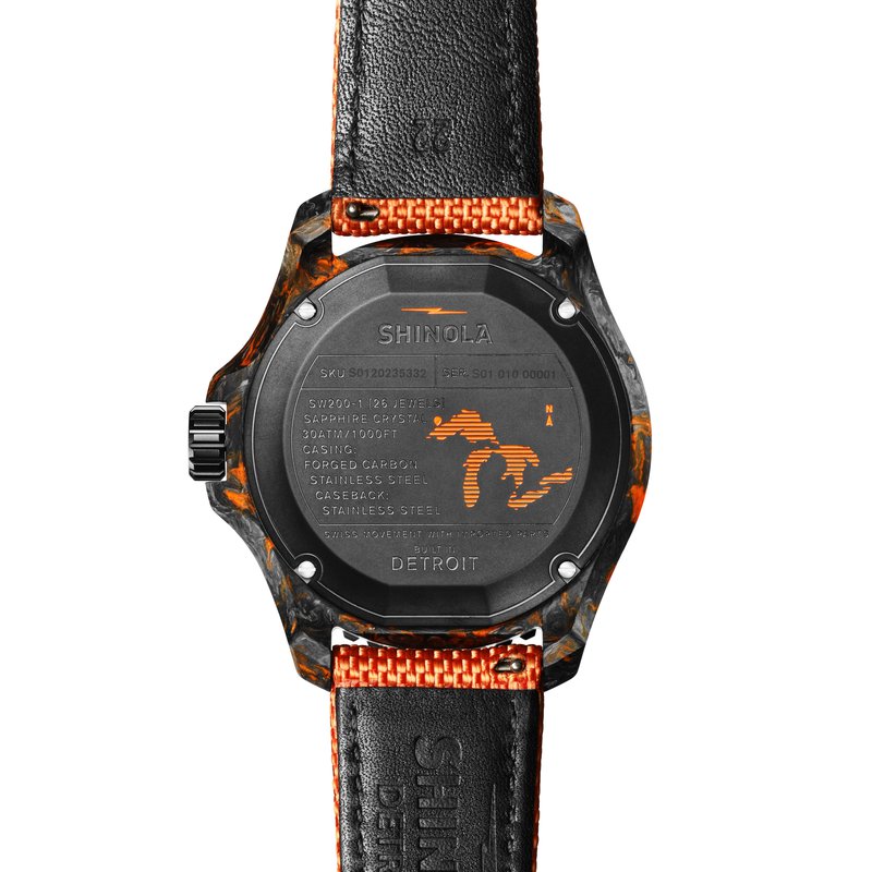 Shinola CAD Forged Carbon Monster 43mm S0120235331
