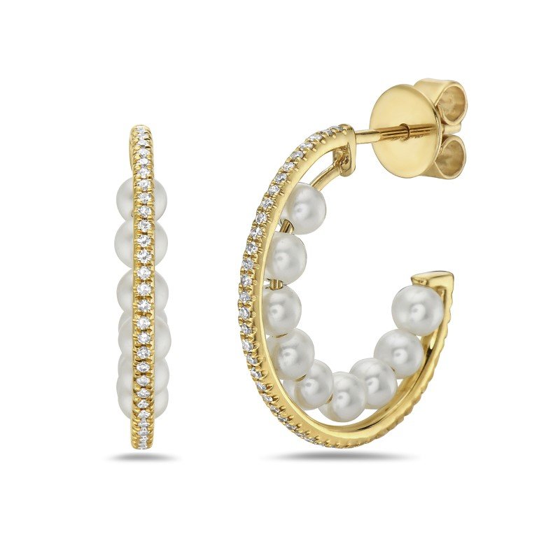 DOPPELGANGER　BELLAIR Bassali Jewelry Earrings ER14014WDPE - Wirt's Jewelers