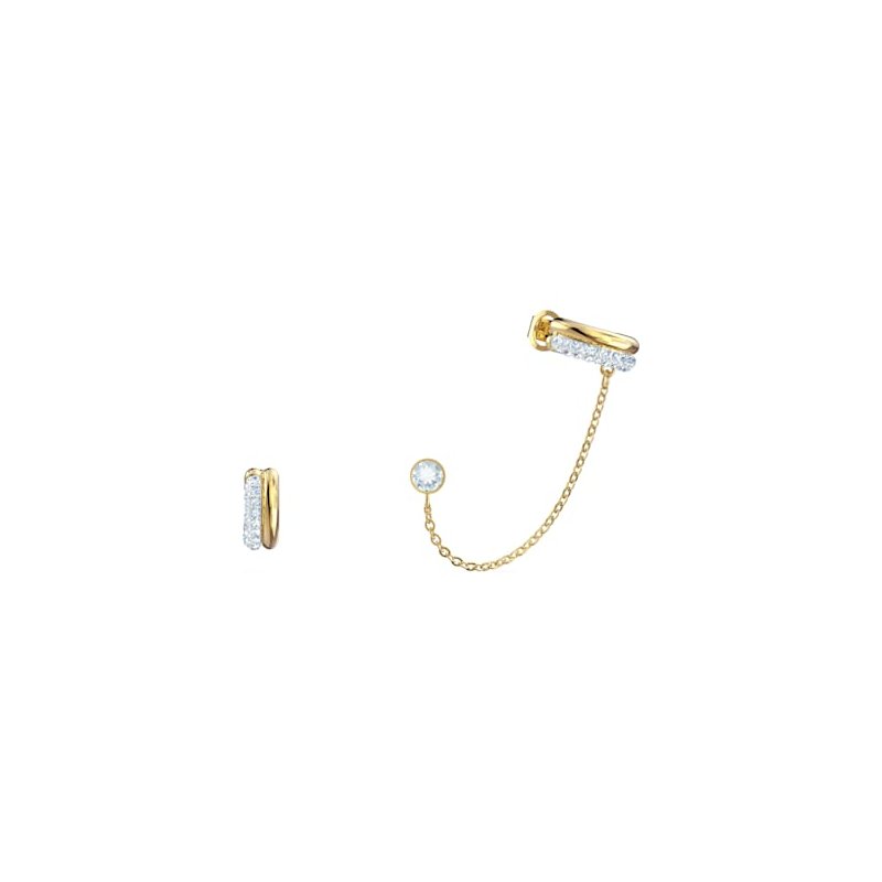 Swarovski time pierced earrings discount