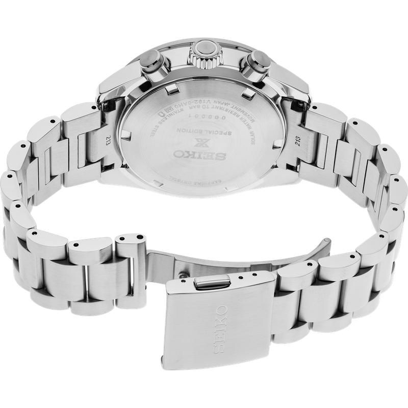 SEIKO Automatic 腕時計 シルバー Seiko Seiko Speedtimer Solar Chronograph SSC927 - Montezuma Jewelers
