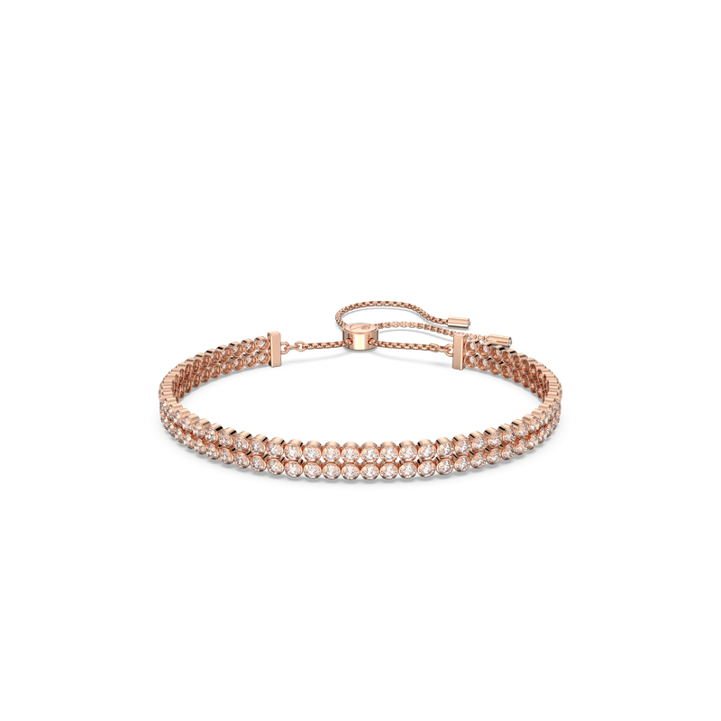 Swarovski subtle bracelet rose gold discount