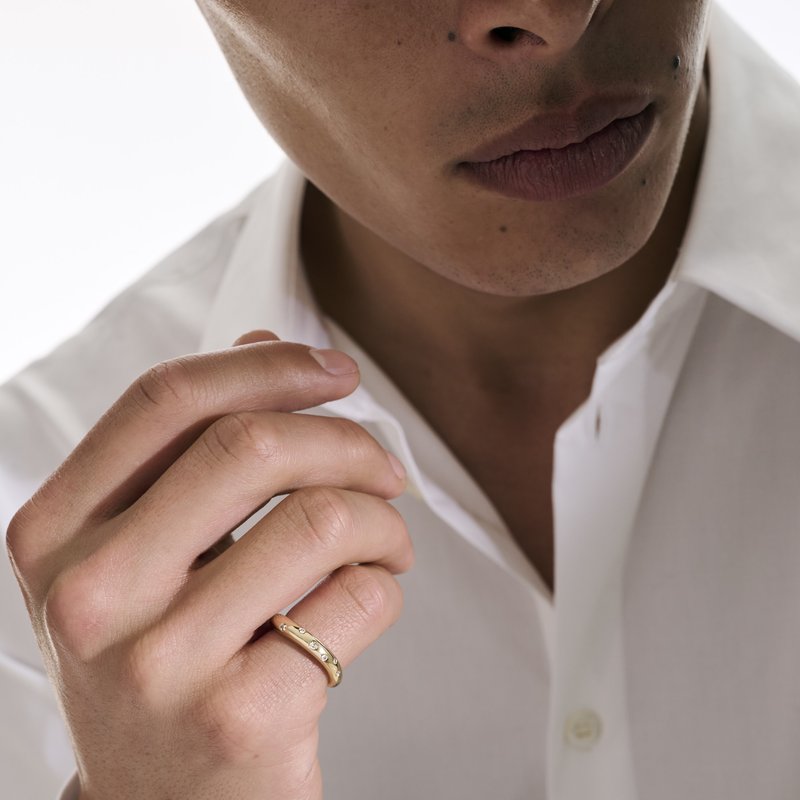 Surf Ring, Gold, Diamonds, Slim|RGGX9011182DI – John Hardy