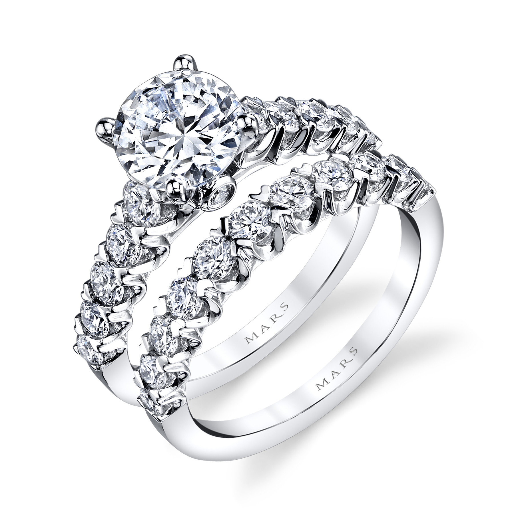 Engagement Ring 26343B - MARS Fine Jewelry