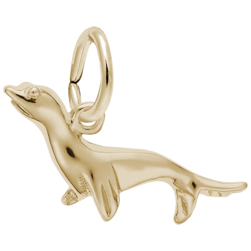 Rembrandt Charms Fish Charm, 14K Yellow Gold並行輸入品　送料無料 FISH