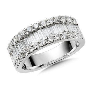 SDC Creations Baguette Diamond Anniversary Band (1-1/2 ctw