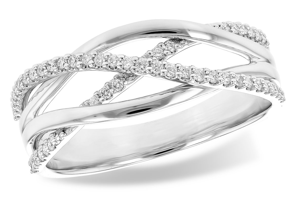 Allison Kaufman 14KT Gold Ladies Diamond Wedding Ring A272-88868
