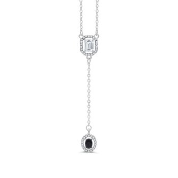 Sterling Silver Genuine Sapphire Pendant JJP51846R