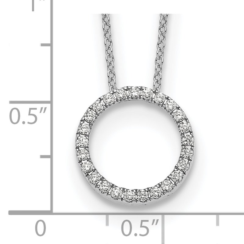 True Origin 14K White Gold 1/4 carat Lab Grown Diamond VS+ F+ Complete ...