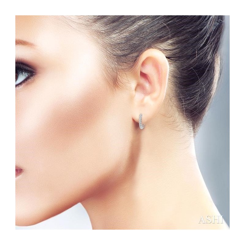 ASHI Diamond Fashion Hoop Earrings 623D5PJFGERWG - Pattons ASHI Diamond Fashion Hoop Earrings 623D5PJFGERWG - Pattons