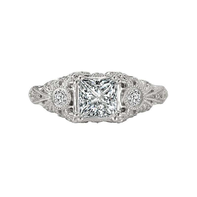 Romance Vintage Semi-Mount Diamond Ring 117636-100 - Quinn's