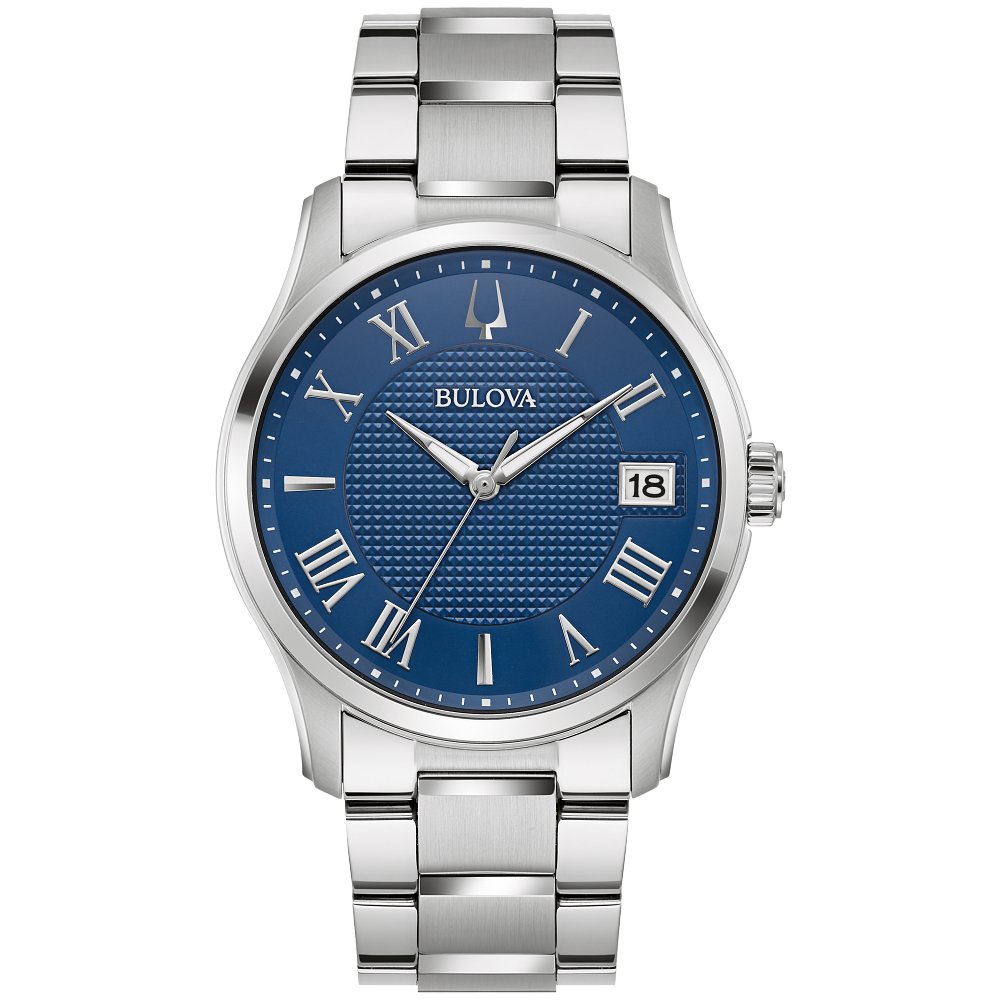 Bulova WILTON M W BR BL CAL 96B386 - Sartor Hamann Jewelers