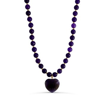 Amethyst Necklace Z124-LN5465