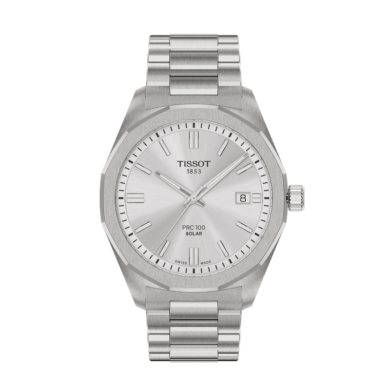 Tissot PRC100ソーラー Tissot PRC 100 Solar Quartz 39mm T1514221103100 - Apex Jewelers
