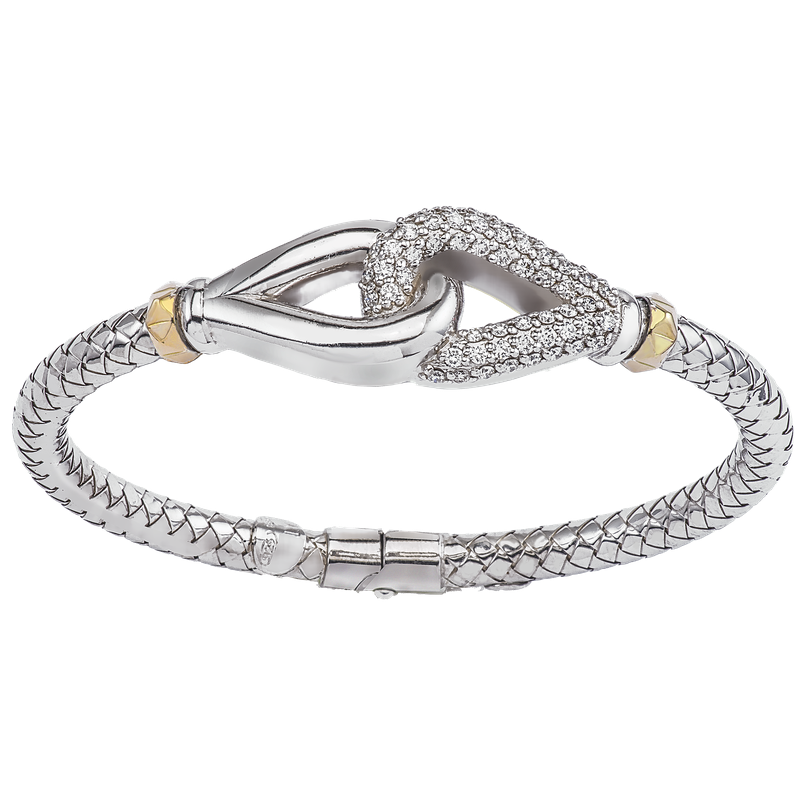 Bangles For Women Chunky Stretch Bracelets Stainless Steel 10mm Wide Bracelet Bangle Multi Layer Stackable