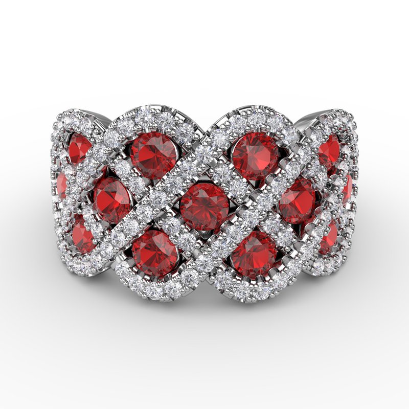 フラダンス Ruby Ring Amazon.com: Lzz Fashion Lady Fire Opal CZ Round Red Ruby