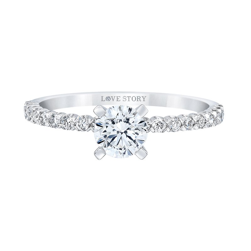 Engagement Ring 012-14913 - Love Story Diamonds