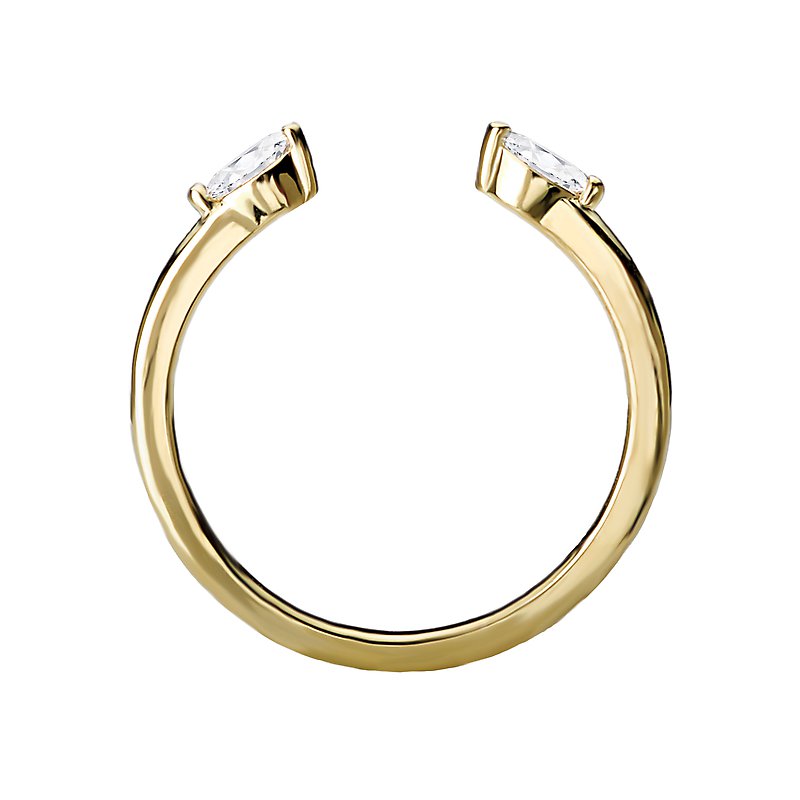 Tesoro Ladies Fashion Cuff Ring 113964-Y - Central Jewelry