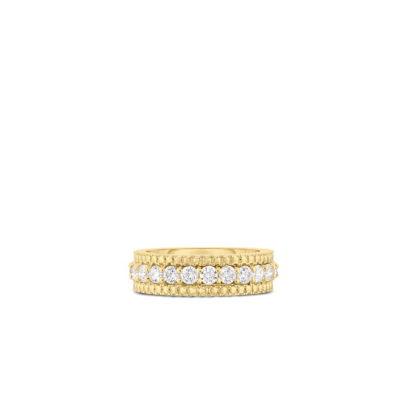 Roberto Coin Siena Diamond 1 Row Ring SIENA-DIAMOND-1-ROW-RING ...