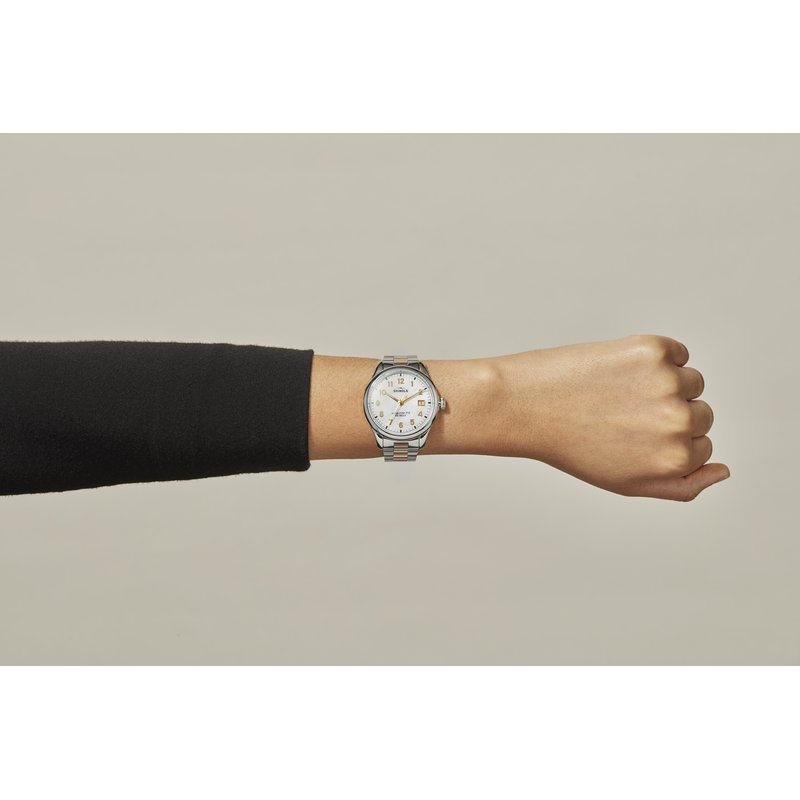 Shinola Vinton 3HD 38mm, MOP Silver and Champagne Bracelet 