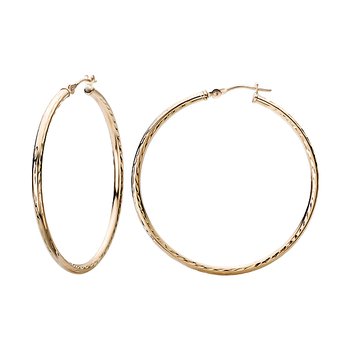 14k Yellow Gold Polished 2 9/16