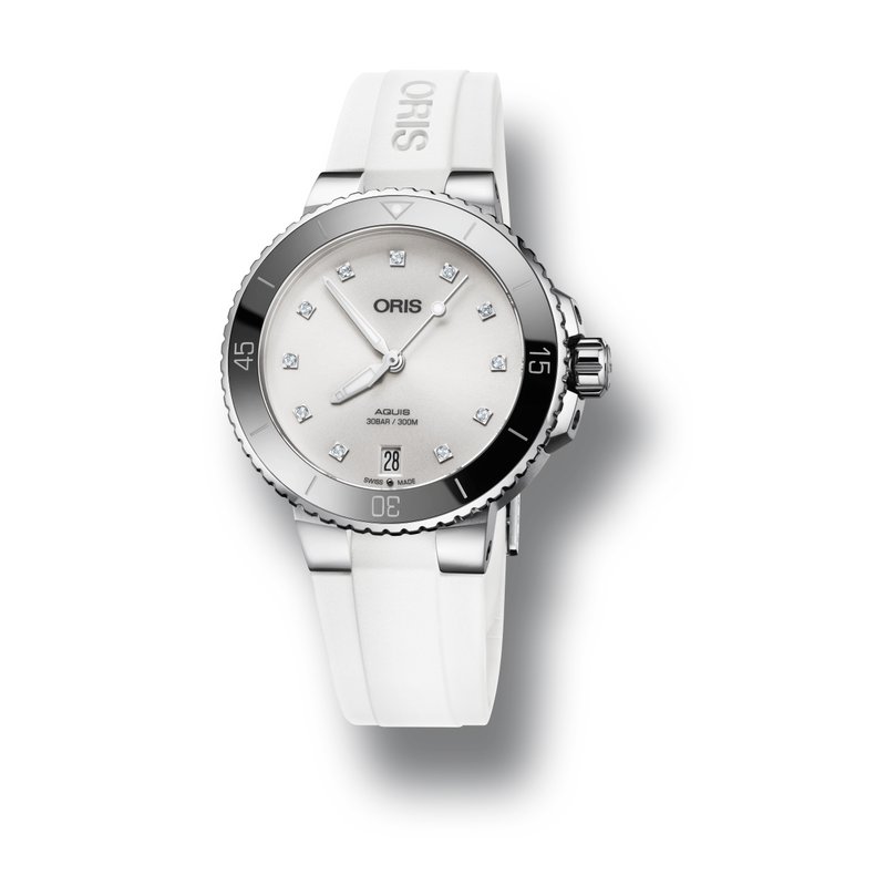 Oris Aquis Date Diamonds 01 733 7731 4191 07 4 18 63FC Precision Jewellers