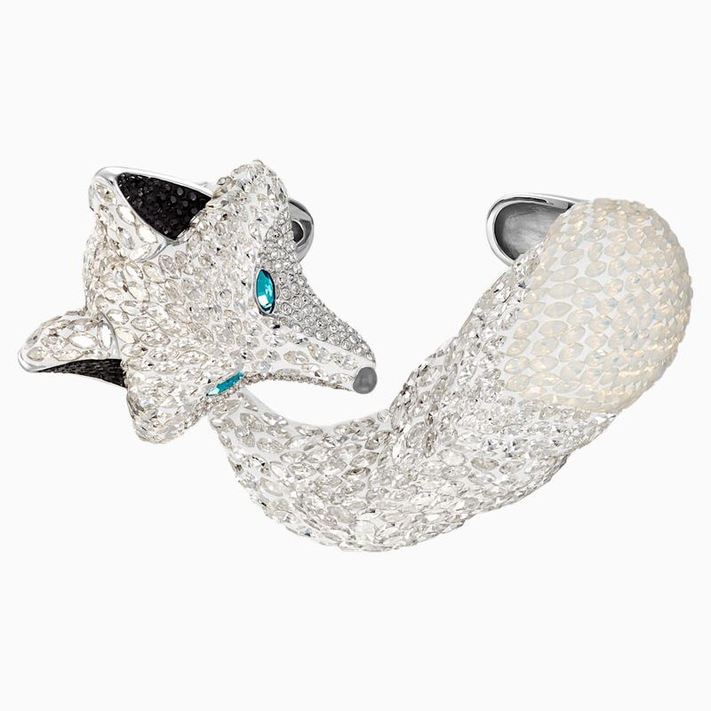 Swarovski Polar Bestiary Cuff, Multi-colored, Rhodium plated 5497662 -  Bradley Gough Diamonds