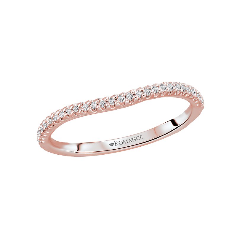 Romance Curved Wedding Band 117496-WK - Lowe's Jewelers