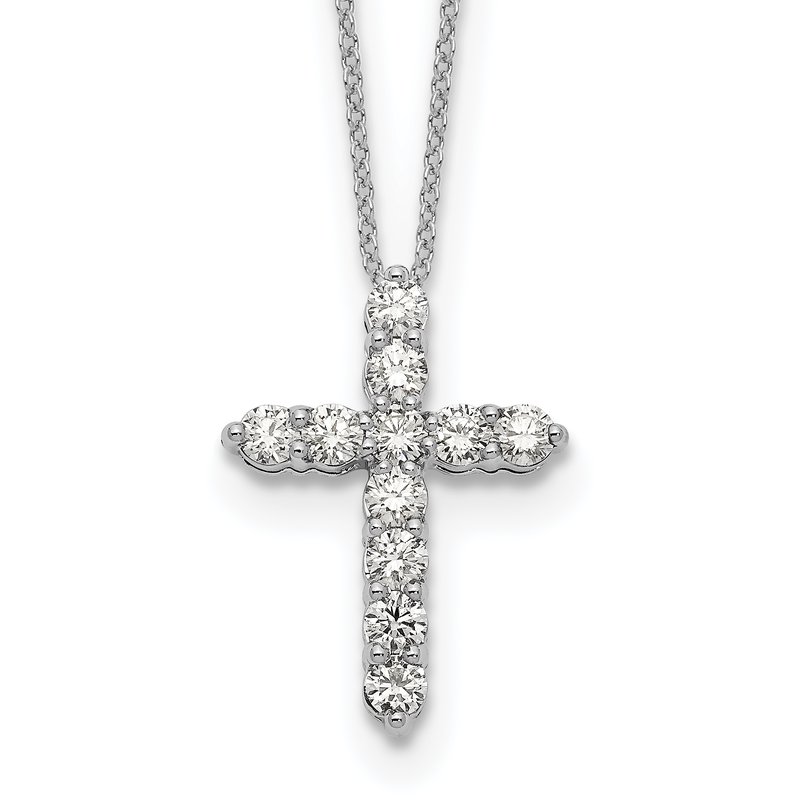True Origin 14K White Gold 1/4 carat Lab Grown Diamond VS+ F+