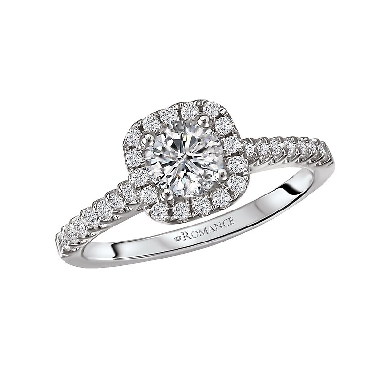 Romance Halo Diamond Ring 118290-040C - JB's Jewelers