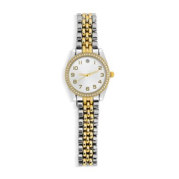 Two-Tone Women’s Watch with Metal Band S618-SW1872