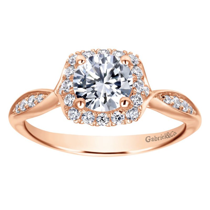 Gabriel Bridal Engagement Ring ER11713R3K44JJ Greenberg's Jewelers