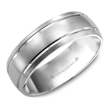 Crownring Wedding Band WB-9142-M10