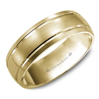 Crownring Wedding Band WB-9142-M10