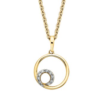 Diamond Swirl Pendant .07tw TJC10B3439D