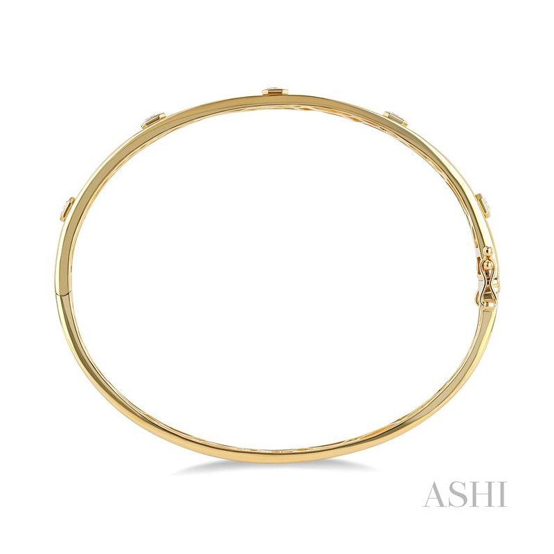 ASHI Stackable Bezel Set Diamond Bangle 798D0PJFGYG-1.50
