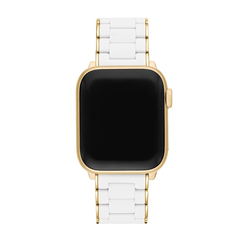 Michele apple watch band gold sale