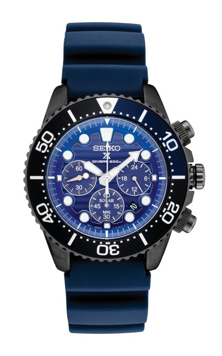 SEIKO クロノグラフ 腕時計 青 ダイバー メンズ SSC701 Seiko Prospex Special Edition Solar Chronograph Diver SSC701