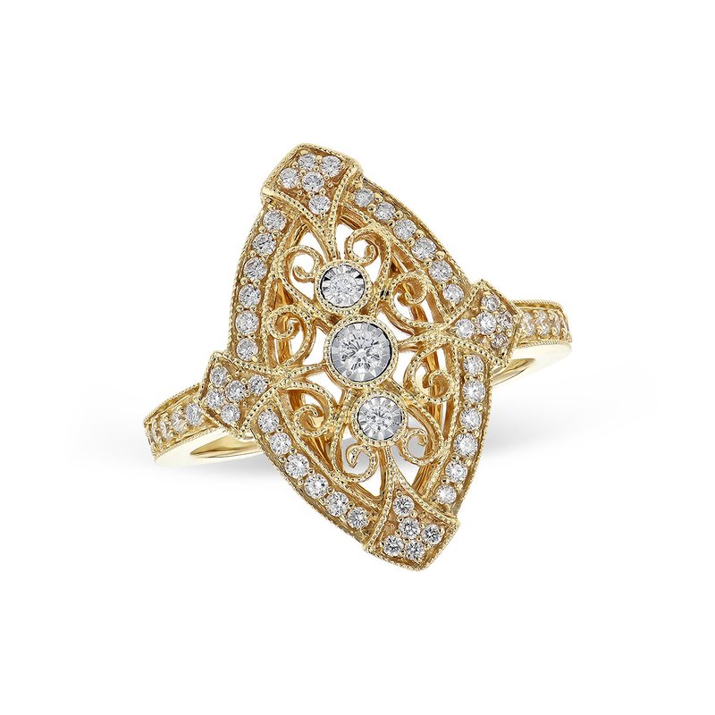 Allison Kaufman 14KT Gold Ladies Diamond Ring A291-28986 - Imperial Jewelers