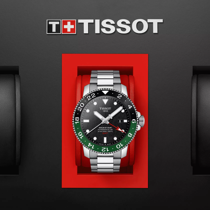 Tissot Seastar 1000 Powermatic 80 GMT T1204291105101 - Apex