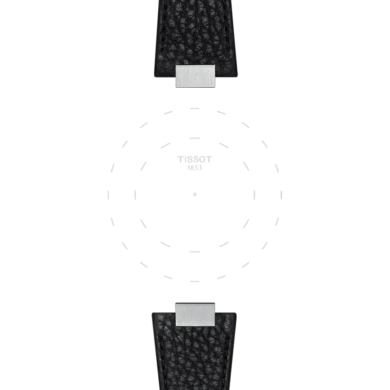 Tissot Official Black PRX 35mm Leather Strap T852049990